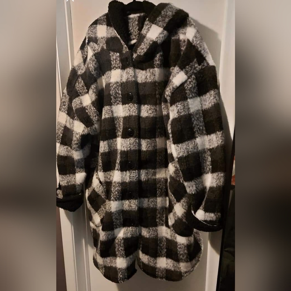 Plus size shacket